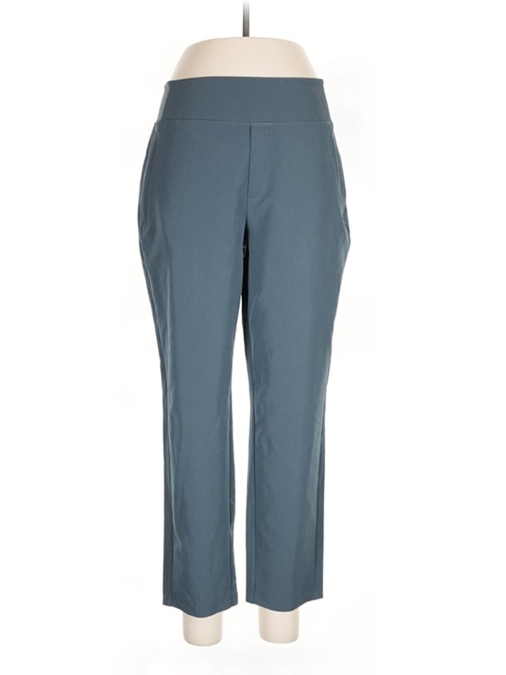 Athleta Endless High Rise Pant Botanical Bluish Gray Size 10P Petite - Picture 3 of 6
